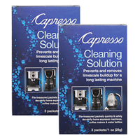 Capresso 640.13-2PACK Cleaning Solution (includes 6 cleaning packets)