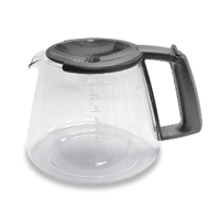 Braun KFK10FL 10-Cup Glass Carafe with Lid, Gray