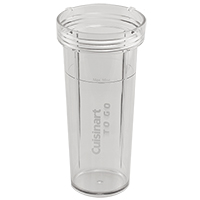 Cuisinart BFP-650NTGX To Go Cup (This cup takes a blade that tightens by turning it to the left. If your blade tightened by turning to the right, you also need to replace the blade. The part number for the blade is SPB-650NCA.)