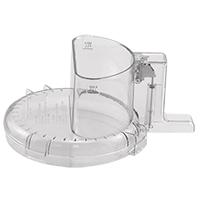 Cuisinart DLC-2011WBCNT1-1 Work Bowl Cover with Large Feed Tube (Fits Tritan BPA Free Units Only)