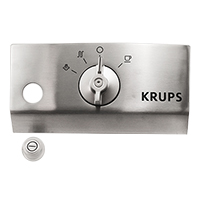 Krups MS-622910 Facia Panel, Water Gate and Knob