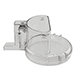 Cuisinart DLC-2007WBCNT1-1 Work Bowl Cover with Food Tube Tritan BPA Free (Does not fit units that were not made with BPA free plastic. Part number DLC-2007WBCNT1 on the small tab on the right side of the lid.)