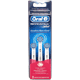 Braun EBS17-3ES Toothbrush Brushes, 3 pack - Extra Soft For Sensitive Gum Care